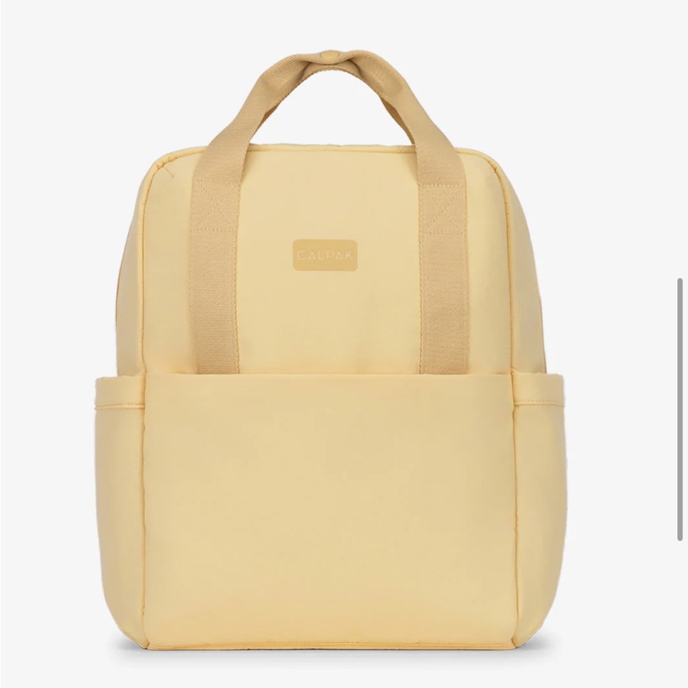 NWT Yellow Calpak Connect Backpack